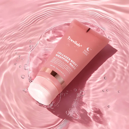 Collagen Night Mask + Free Collagen Jelly Cream and Application Brushes